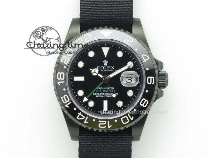 MiroTime 0518 AllSeason GMT-Master II 126711CHNR Black Brown Ceramic Bezel 904L SS RG GMF Best Edition Black Dial on 904L SS RG Bracelet A 3409